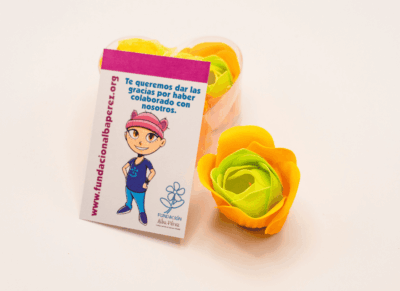 Pack de 5 Sets de flores de jabón